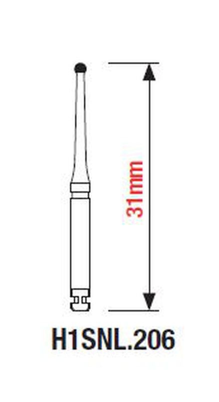 Edenta endobur h1snl.206.008 raxl rond