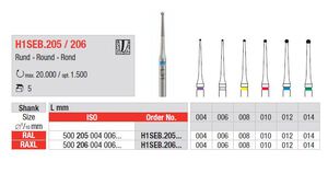 edenta endobur h1seb.205.010 ral rond