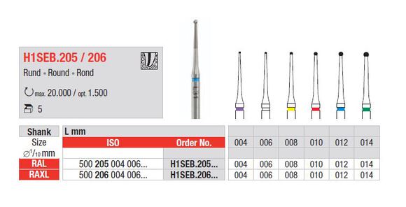 Edenta endobur h1seb.205.012 ral rond