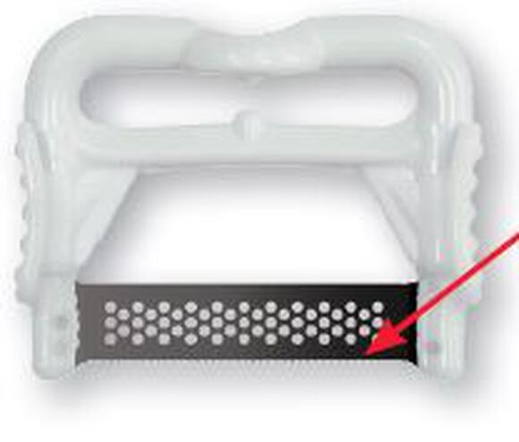Stripfix diamond strip holder sf-ss serated wit