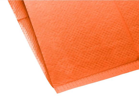 Hoofdsteunzakken gevouwen 25x33cm oranje