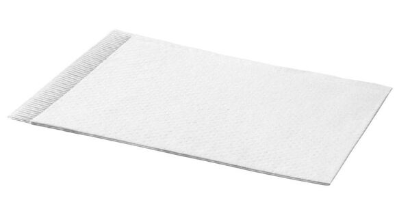 Hoofdsteunzakken gevouwen 25x25cm wit