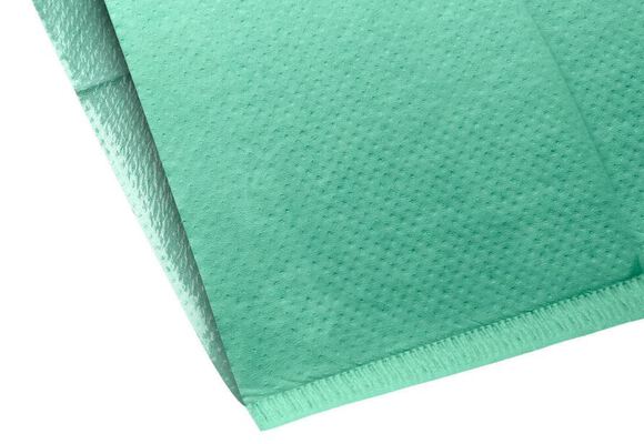 Hoofdsteunzakken gevouwen 25x33cm emerald groen