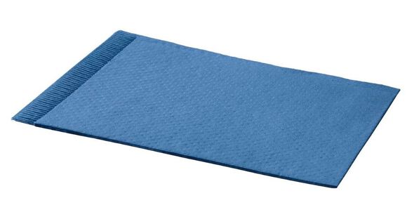 Hoofdsteunzakken gevouwen 25x25cm magic blauw