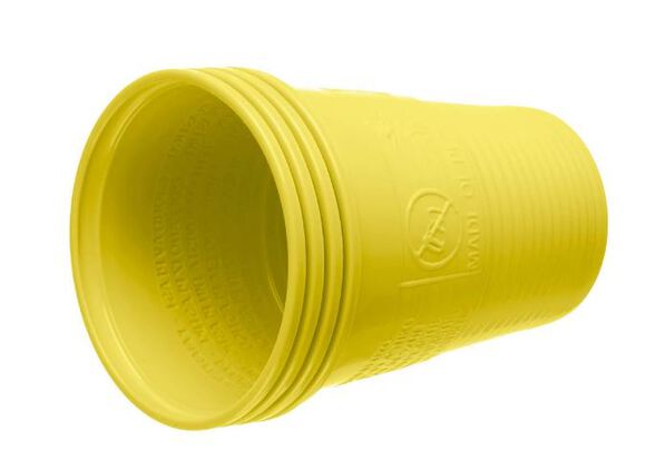 Akzenta top cups drinkbekers 200 ml geel