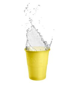 akzenta top cups drinkbekers 200 ml geel