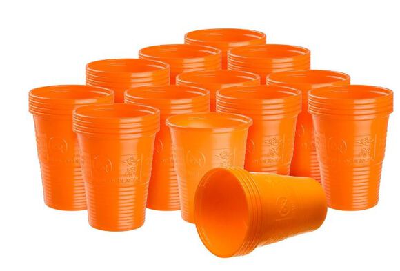 Akzenta top cups drinkbekers 200 ml oranje