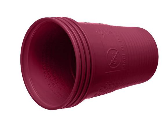Akzenta top cups drinkbekers 200 ml burgundy