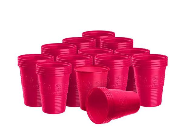 Akzenta top cups drinkbekers 200 ml fuchsia