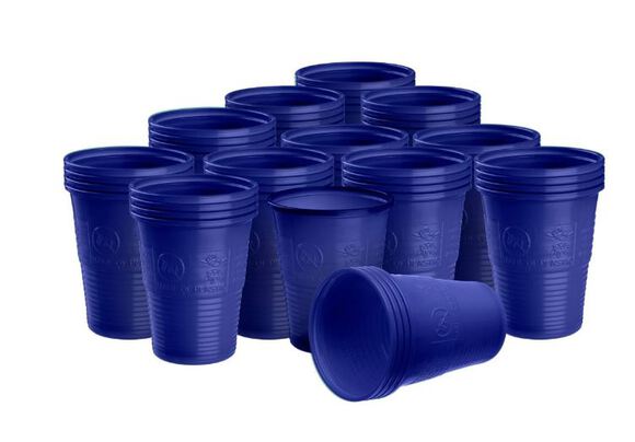 Akzenta top cups drinkbekers 200 ml donkerblauw
