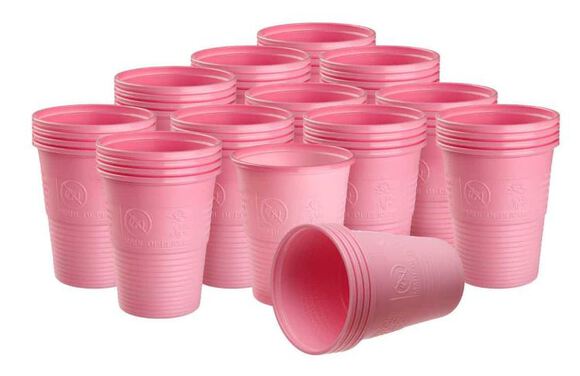 Akzenta top cups drinkbekers 200 ml roze