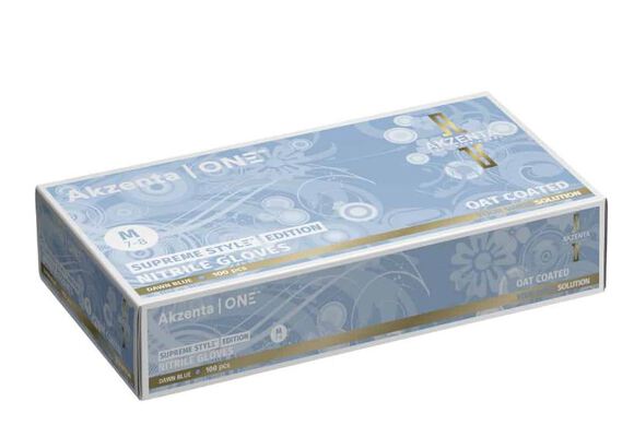 Supreme style oat coated nitrile dawnblue medium
