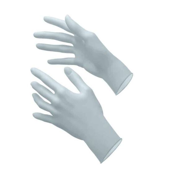 Supreme style oat coated nitrile dawnblue large