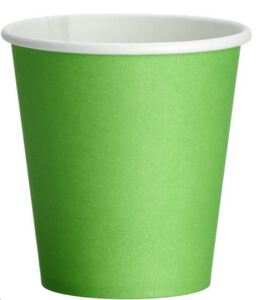 drinkbekers papier 200 ml freshgreen