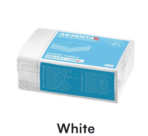 Smart one patient towels 2-l 33x45cm wit