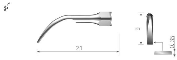 Scaler tip g2 voor ems