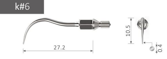 Scaler tip k#6 voor kavo sonicflex