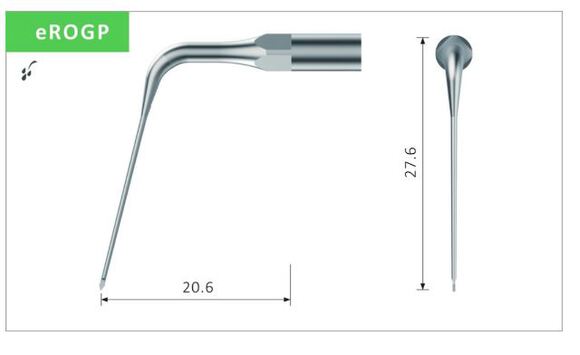 Scaler tip erogp voor ems gutta-percha remover