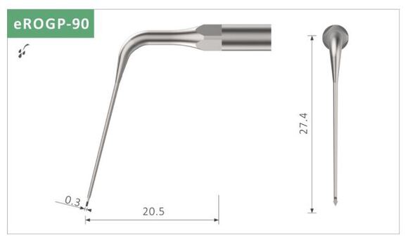 Scaler tip erogp-90 voor ems gutta-percha remover