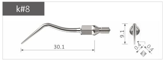 Scaler tip k#8 (gk4) voor kavo sonicflex