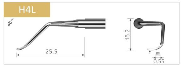 Scaler tip sh4l voor satelec