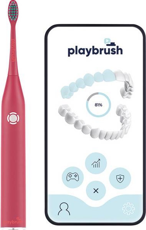 Playbrush smart one coral opzetborstels