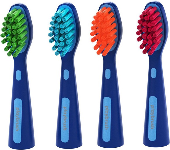 Playbrush smart sonic opzetborstels groen