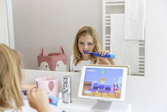 Playbrush smart sonic opzetborstels groen