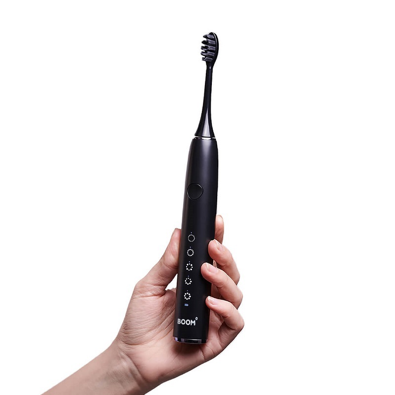 Boombrush sonische tandenborstel zwart