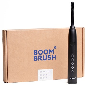 boombrush sonische tandenborstel zwart
