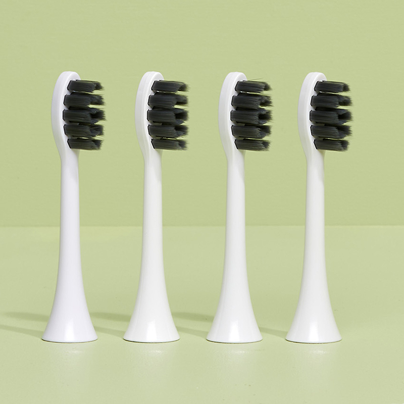 Boombrush sonische opzetborstels wit (soft)