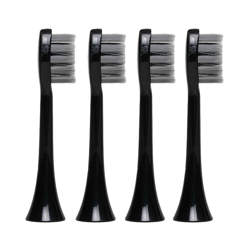Boombrush sonische opzetborstels zwart (soft)