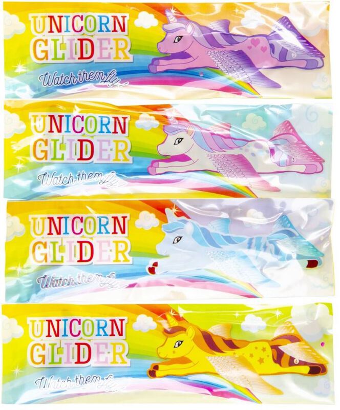 Speelgoed unicorn/eenhoorn gliders