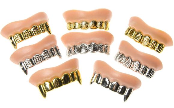 Speelgoed gebitjes grillz 7cm
