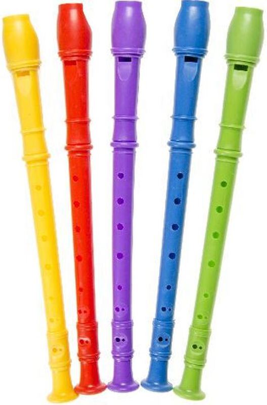 Speelgoed blokfluiten 30cm div.kleuren