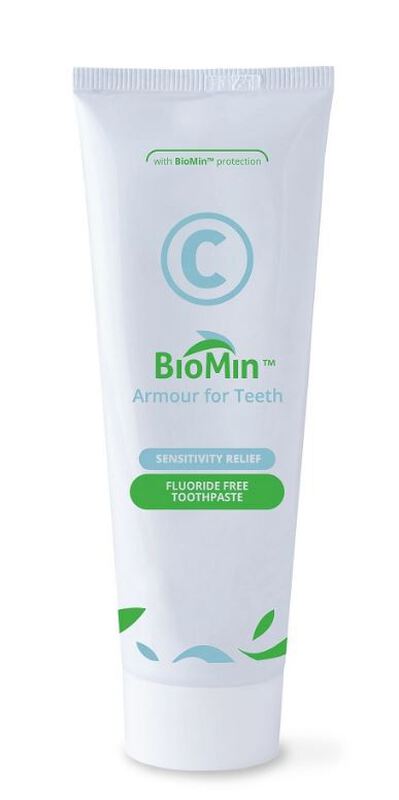 Biomin c tandpasta zonder fluoride