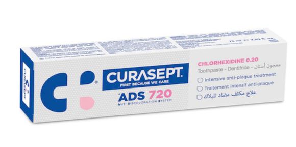 Curasept ads 720 gel-tandpasta 0.20% chx