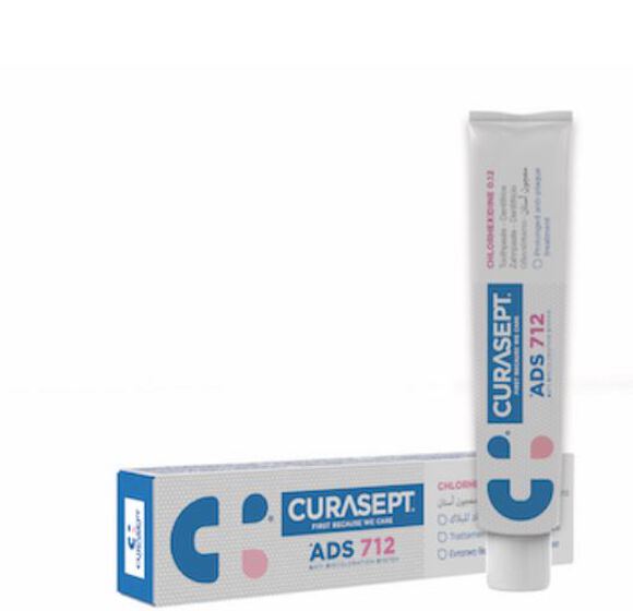 Curasept ads 712 gel-tandpasta 0.12% chx