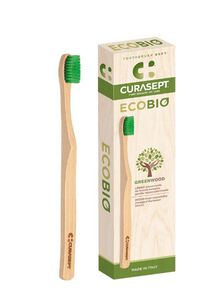 curasept ecobio soft houten tandenborstel